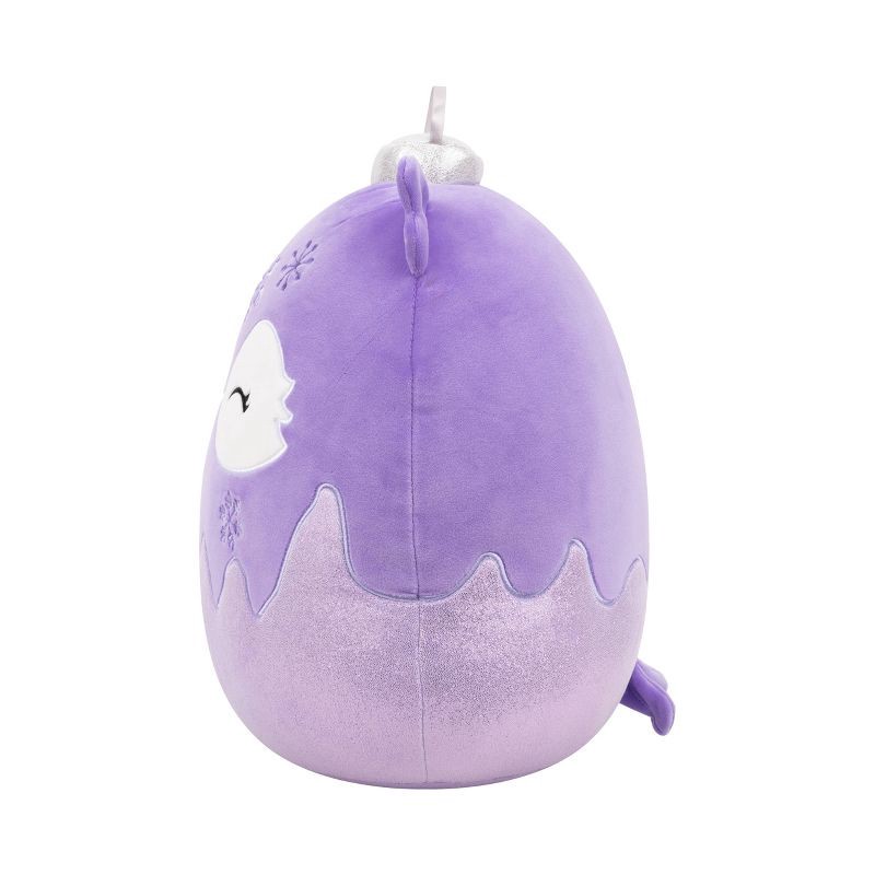 slide 9 of 12, Squishmallows 12" Fania Purple Owl Ornament with Frosted Bottom Medium Plush, 1 ct