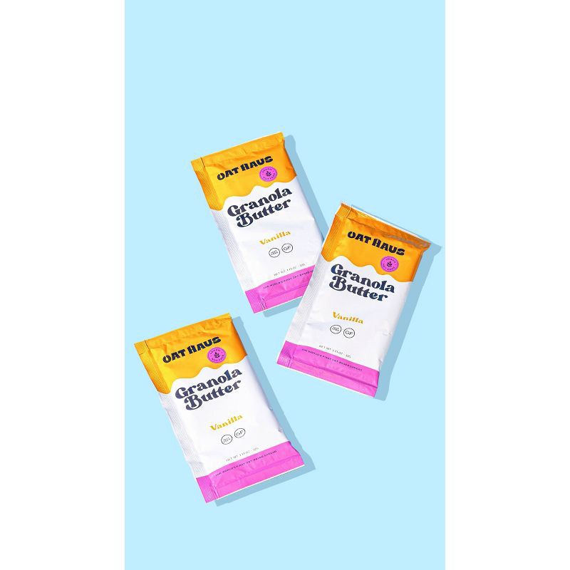 slide 3 of 4, Oat Haus Vanilla Granola Butter Squeeze - 1.13oz, 1.13 oz