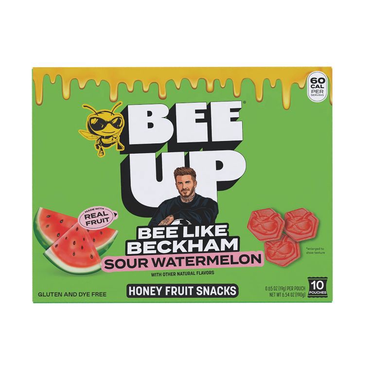 slide 1 of 7, BEEUP Fruit Snacks Sour Watermelon - 6.54oz, 6.54 oz