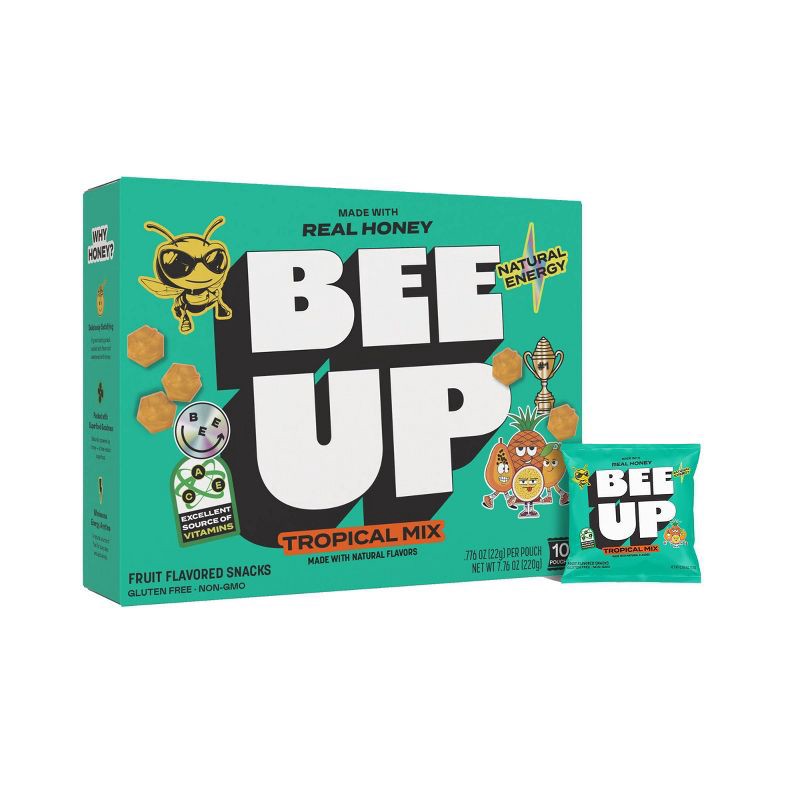 slide 4 of 10, BEEUP Fruit Snacks Tropical Mix - 7.76oz, 7.76 oz