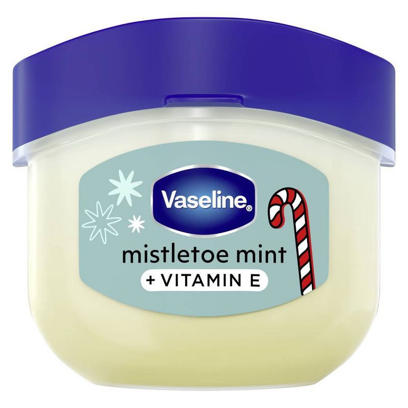 slide 2 of 11, Vaseline Holiday Limited Edition Lip Balm - Mistletoe Mint - Travel Size - 0.25oz, 0.25 oz