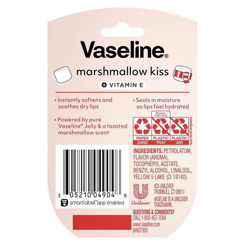 slide 3 of 11, Vaseline Holiday Limited Edition Lip Balm - Marshmallow Kiss - Travel Size - 0.25oz, 0.25 oz
