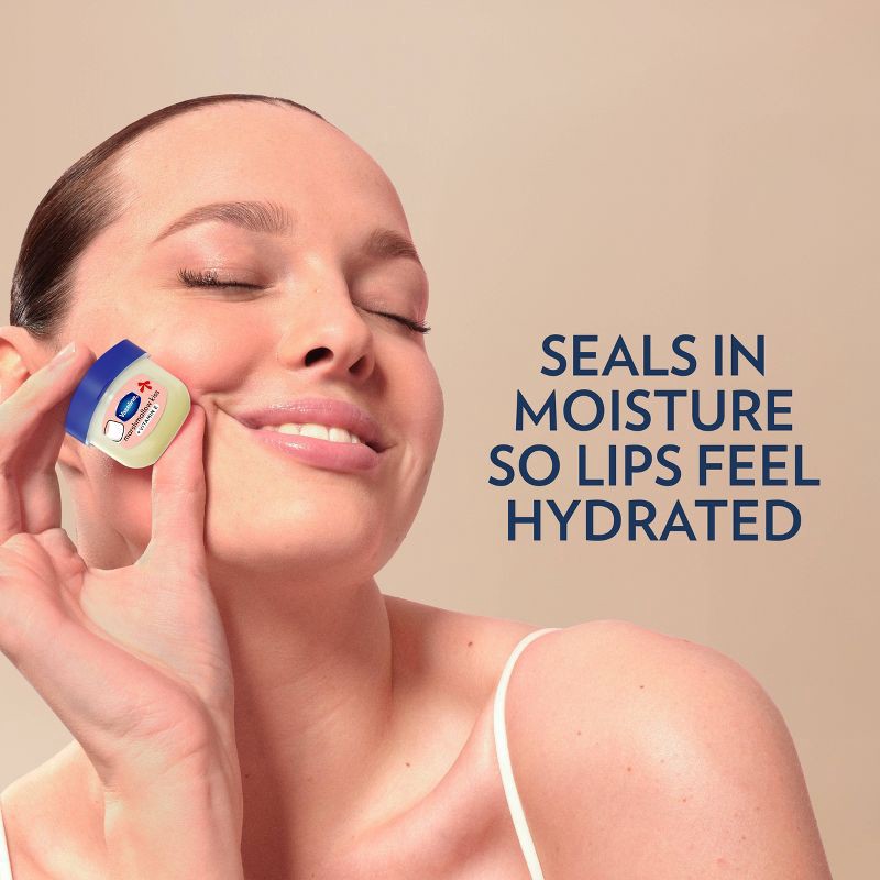 slide 9 of 11, Vaseline Holiday Limited Edition Lip Balm - Marshmallow Kiss - Travel Size - 0.25oz, 0.25 oz