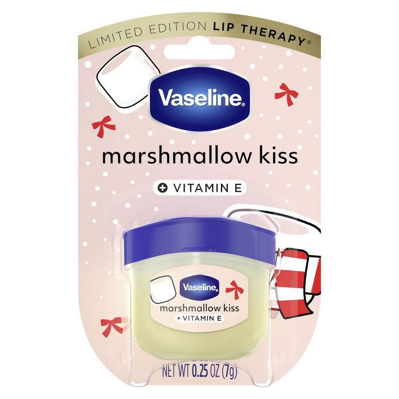 slide 1 of 11, Vaseline Holiday Limited Edition Lip Balm - Marshmallow Kiss - Travel Size - 0.25oz, 0.25 oz