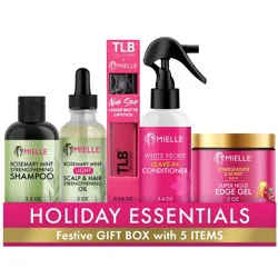 Mielle Organics Holiday Discovery Hair Treatment Gift Set - 5pc