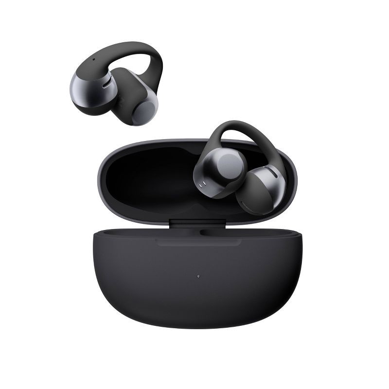 slide 3 of 7, Shokz OpenDots ONE True Wireless Earbuds - Black: Built-In Microphone, USB-C Connection, 1 ct