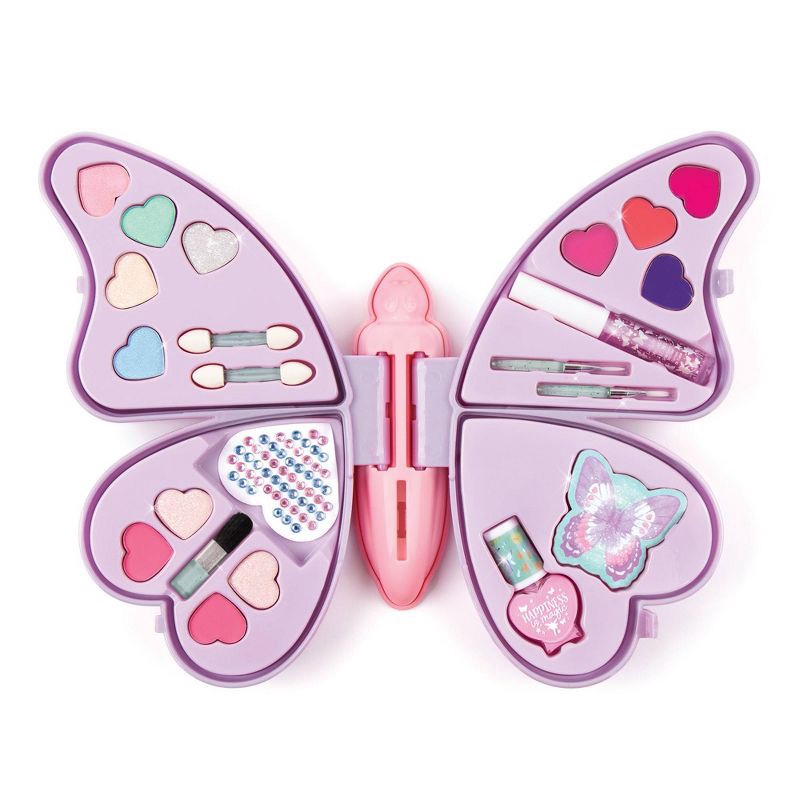 slide 3 of 6, Make It Real Butterfly Cosmetic Set, 1 ct