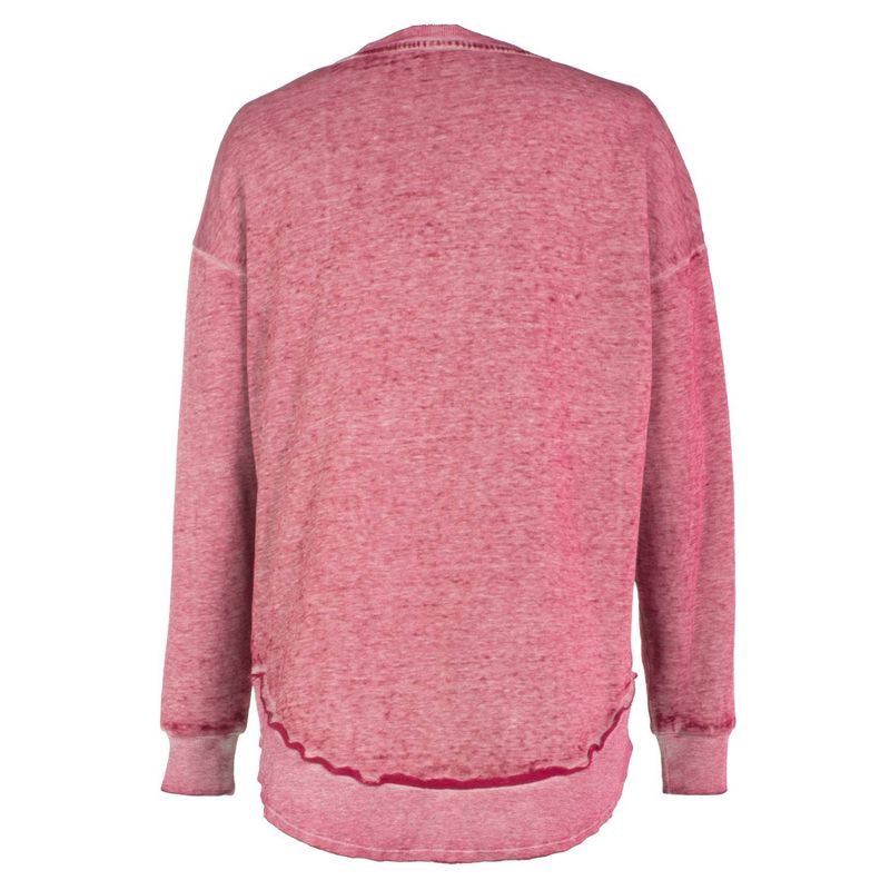 slide 2 of 4, NBA Houston Rockets Women's Burnout Crew Neck Fleece Sweatshirt - M, 1 ct