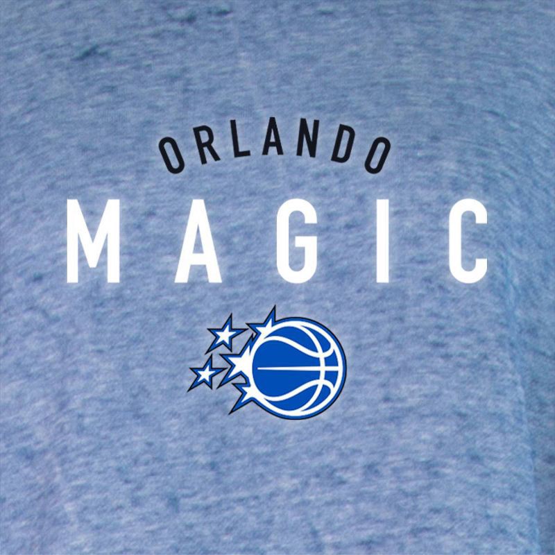 slide 4 of 4, NBA Orlando Magic Women's Burnout Crew Neck Fleece Sweatshirt - M, 1 ct
