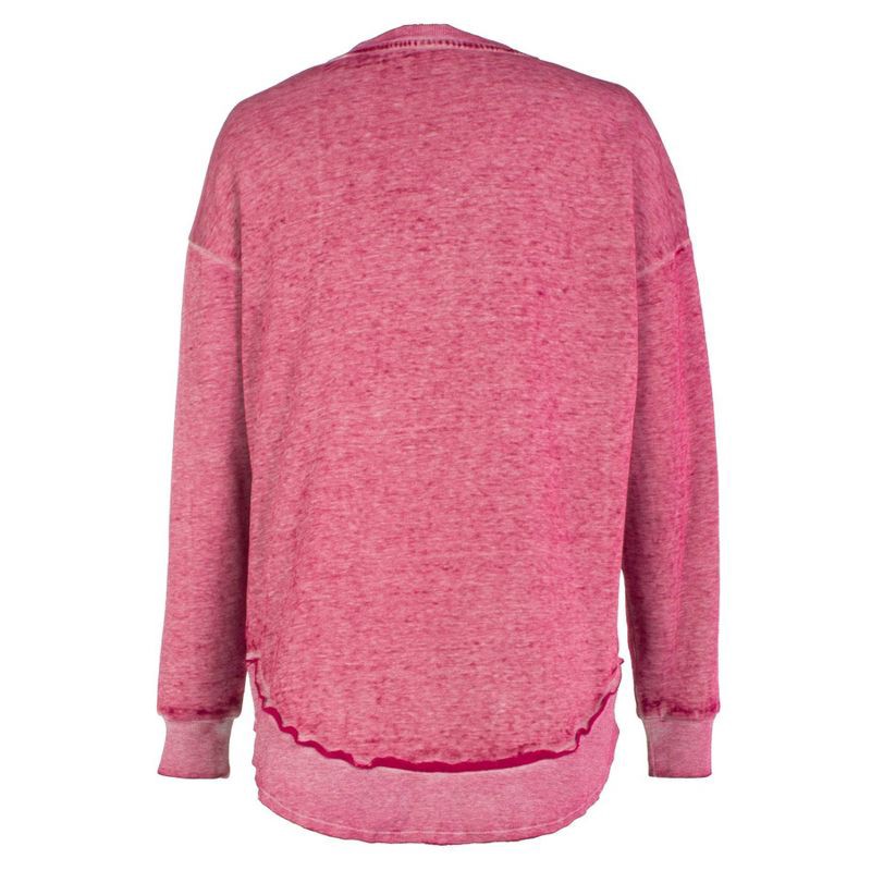 slide 2 of 4, NBA Portland Trail Blazers Women's Burnout Crew Neck Fleece Sweatshirt - XL, 1 ct