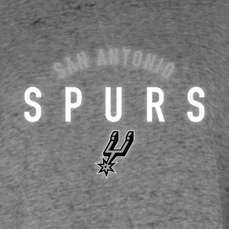 slide 4 of 4, NBA San Antonio Spurs Women's Burnout Crew Neck Fleece Sweatshirt - S, 1 ct