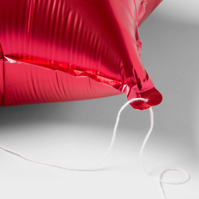 slide 3 of 4, Star Foil Balloon Red - Spritz™, 1 ct