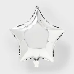 Star Foil Balloon Silver - Spritz™