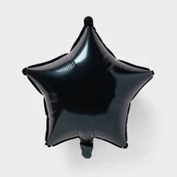 Star Foil Balloon Black - Spritz™