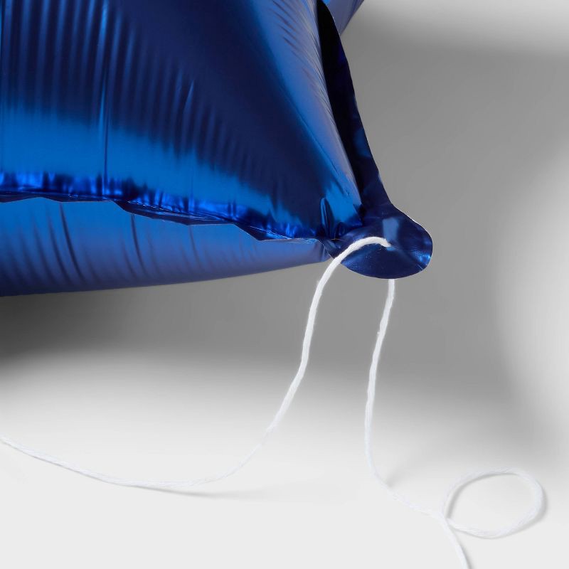 slide 3 of 4, Star Foil Balloon Navy Blue - Spritz™, 1 ct