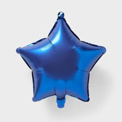 Star Foil Balloon Navy Blue - Spritz™