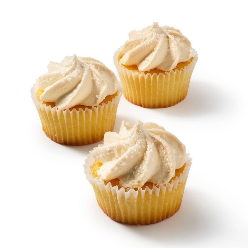 slide 3 of 3, Holiday Christmas Sugar Cookie Cupcakes - 11.2oz/6ct - Favorite Day™, 6 ct; 11.2 oz