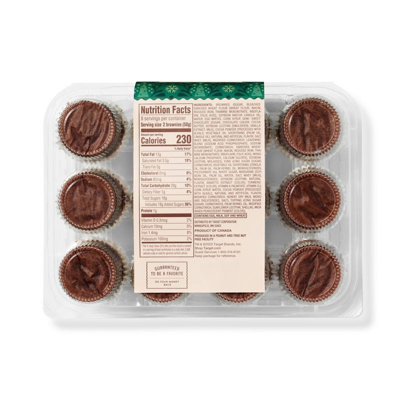 slide 2 of 3, Holiday Christmas Hot Chocolate Mini Cupcakes - 11.5oz/12ct - Favorite Day™, 12 ct; 11.5 oz