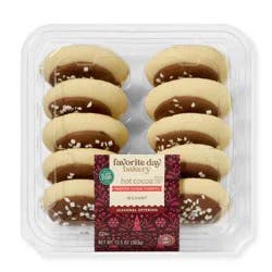 Holiday Christmas Hot Chocolate Frosted Sugar Cookies - 13.5oz/10ct - Favorite Day™