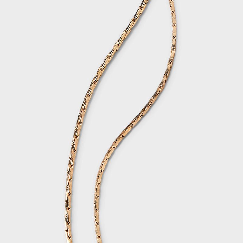 slide 4 of 4, Eye Pendant Multi-Strand Necklace - Universal Thread™ Gold/Opal, 1 ct