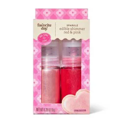 Valentine's Pink & Red Edible Shimmer - 0.28oz - Favorite Day™