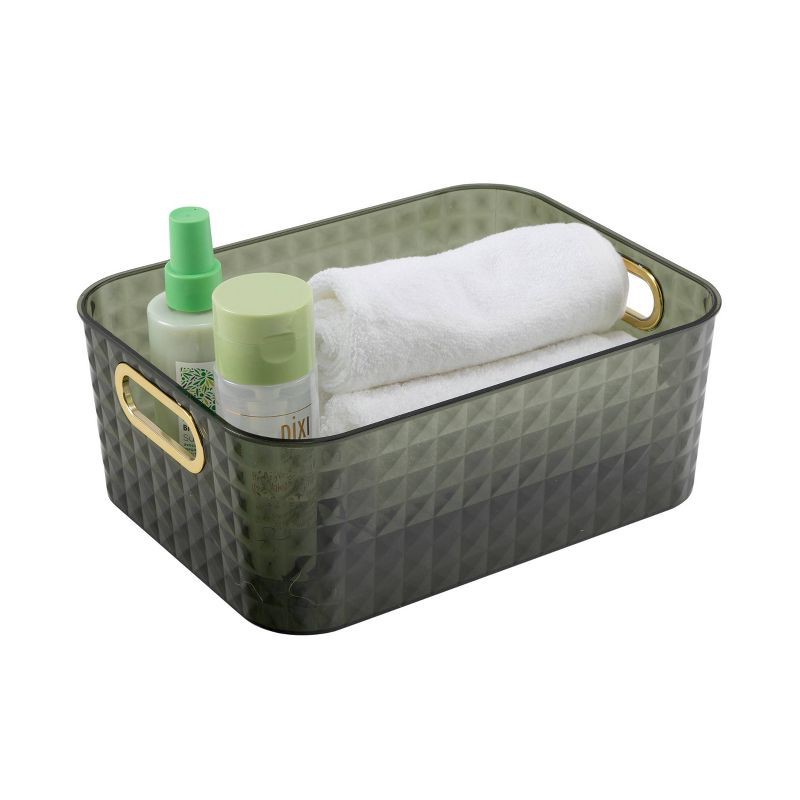 slide 4 of 4, Thinkspace Diamond Texture Bin Green, 1 ct