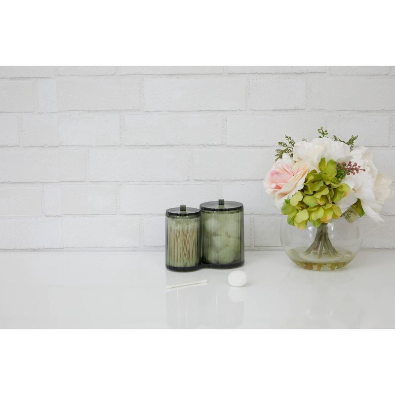 slide 2 of 2, Thinkspace Dual Cotton Jar Ribbed Green, 1 ct