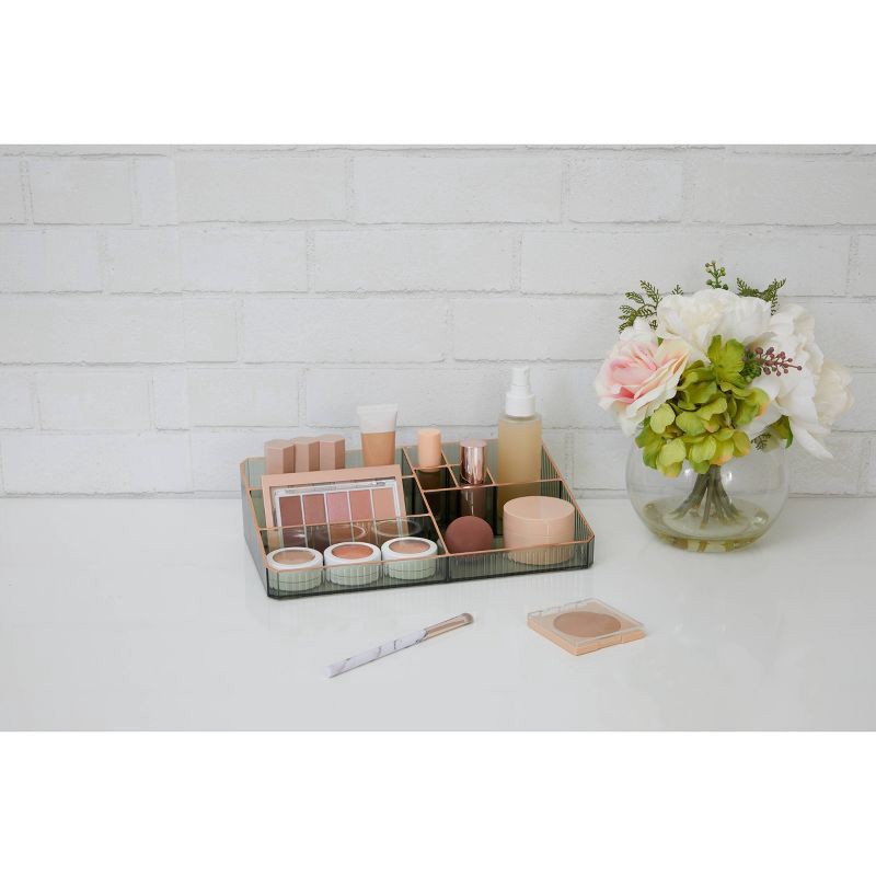 slide 2 of 4, Thinkspace 9 Compartment Organizer Ribbed Green, 1 ct