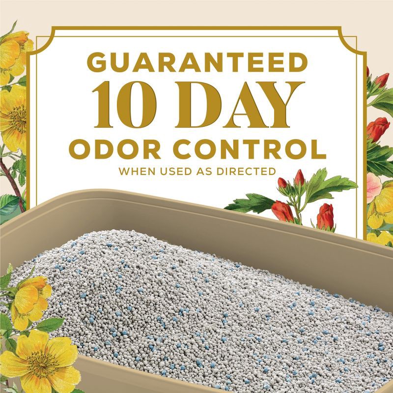 slide 3 of 8, Tidy Cats Wildflower Splendor Clumping and Scented Pail Cat Litter - 35lbs, 35 lb