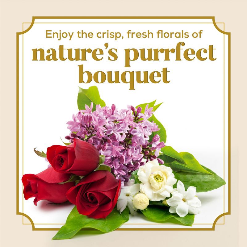 slide 4 of 8, Tidy Cats Wildflower Splendor Clumping and Scented Pail Cat Litter - 35lbs, 35 lb