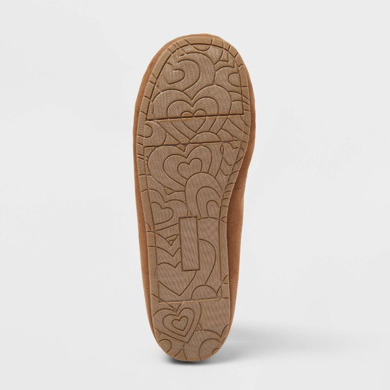 slide 4 of 4, Kids' Cadi Moccasin Slipper - Cat & Jack™ Brown 13, 1 ct