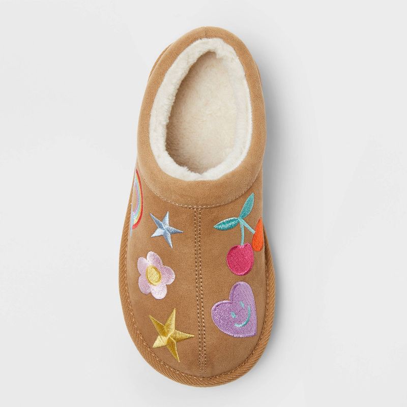 slide 4 of 4, Kids' Nola Clog Slipper - Cat & Jack™ Chestnut 3, 1 ct
