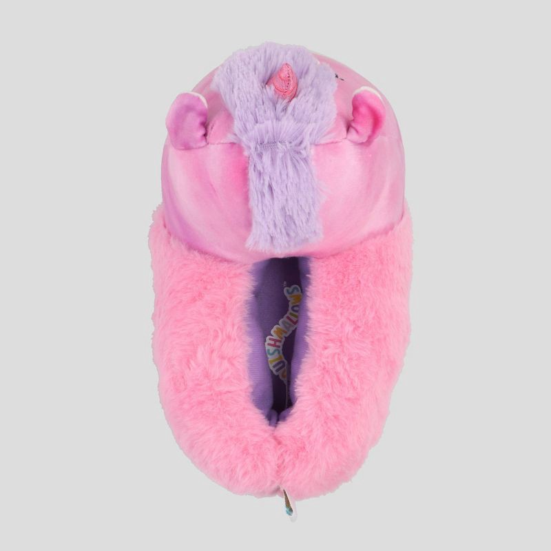 slide 5 of 5, Squishmallows Kids' Slide Slippers - Purple 11-12, 1 ct