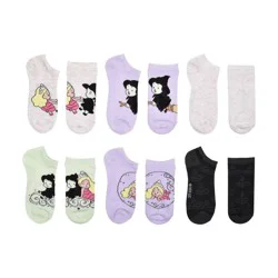 Girls' Wicked No Show Socks - Ivory M/L