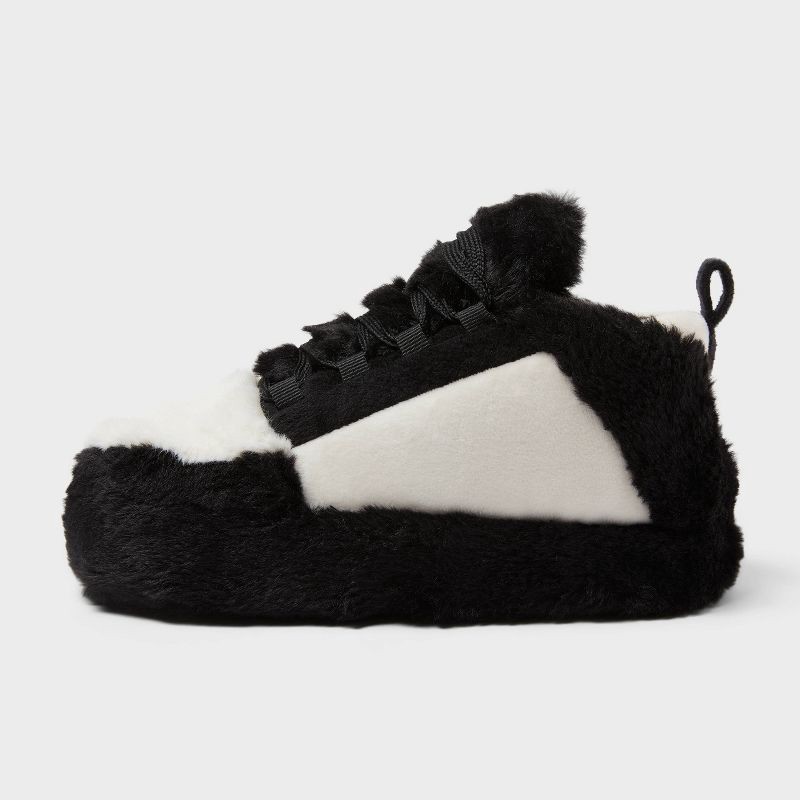 slide 2 of 4, Kids' Journey Sneaker Slippers - Cat & Jack™ Black 13-1, 1 ct