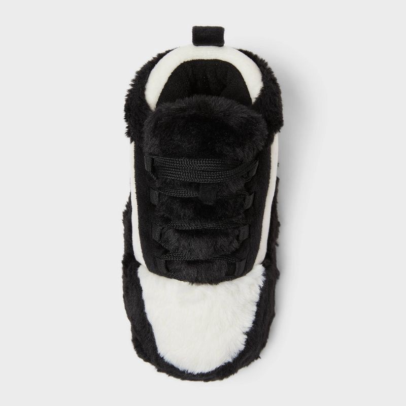 slide 3 of 4, Kids' Journey Sneaker Slippers - Cat & Jack™ Black 6-7, 1 ct