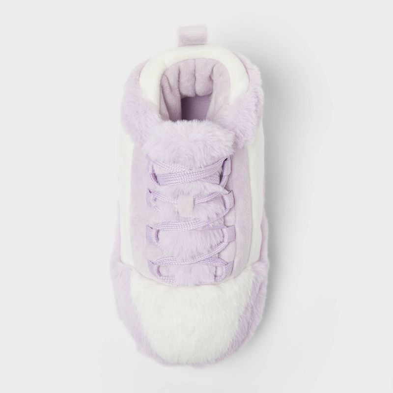 slide 3 of 4, Kids' Journey Sneaker Slippers - Cat & Jack™ Purple 13-1, 1 ct