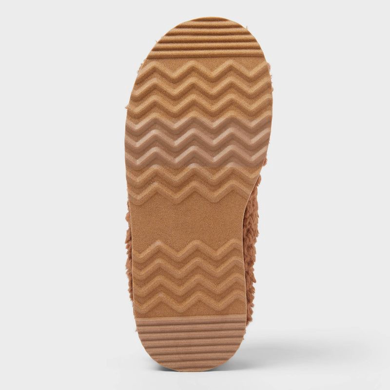 slide 4 of 4, Women's Kaya Genuine Suede Clog Slippers - Auden™ Tan 9, 1 ct