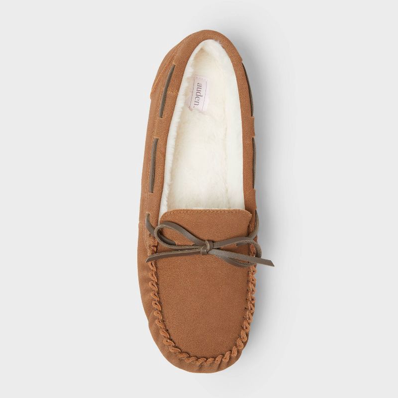 slide 3 of 4, Women's Bria Moccasin Slipper - Auden™ Chestnut 8, 1 ct