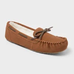Women's Bria Moccasin Slipper - Auden™ Chestnut 10
