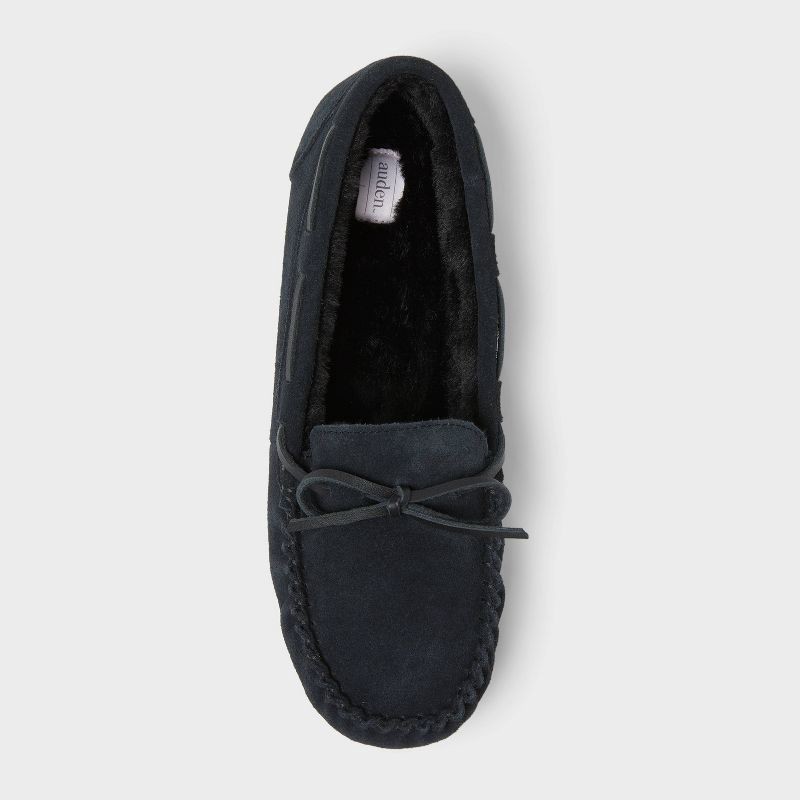 slide 3 of 4, Women's Bria Moccasin Slipper - Auden™ Black 6, 1 ct