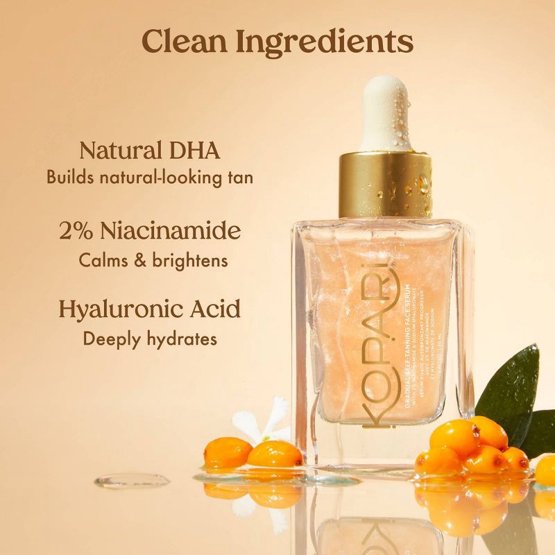 slide 9 of 10, Kopari Self Tanning Face Serum, 1 ct