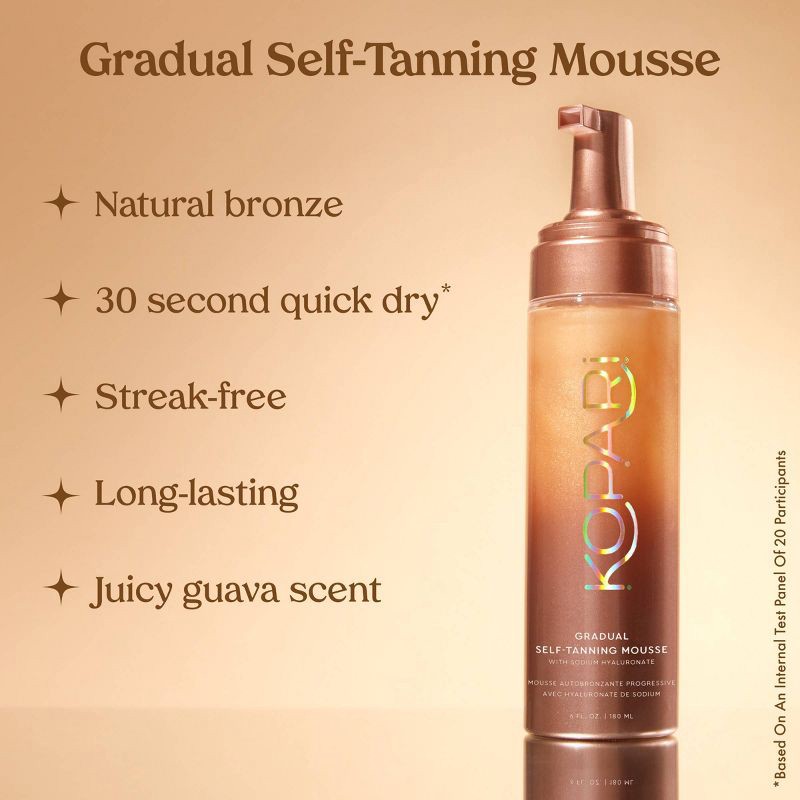 slide 7 of 10, Kopari Self Tanning Mousse, 1 ct
