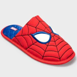 Men's Spider-Man Scuff Slipper - Red M