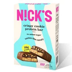 Nick's Crispy Cookie Protein Bars - 4ct