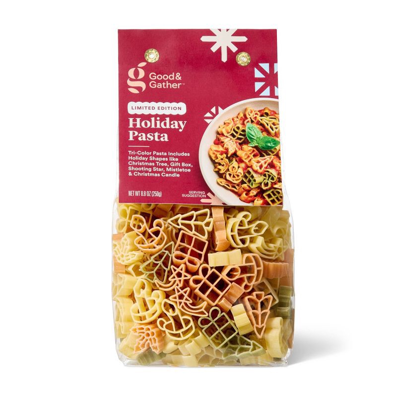 slide 1 of 5, Christmas Holiday Pasta - 8.8oz - Good & Gather™, 8.8 oz
