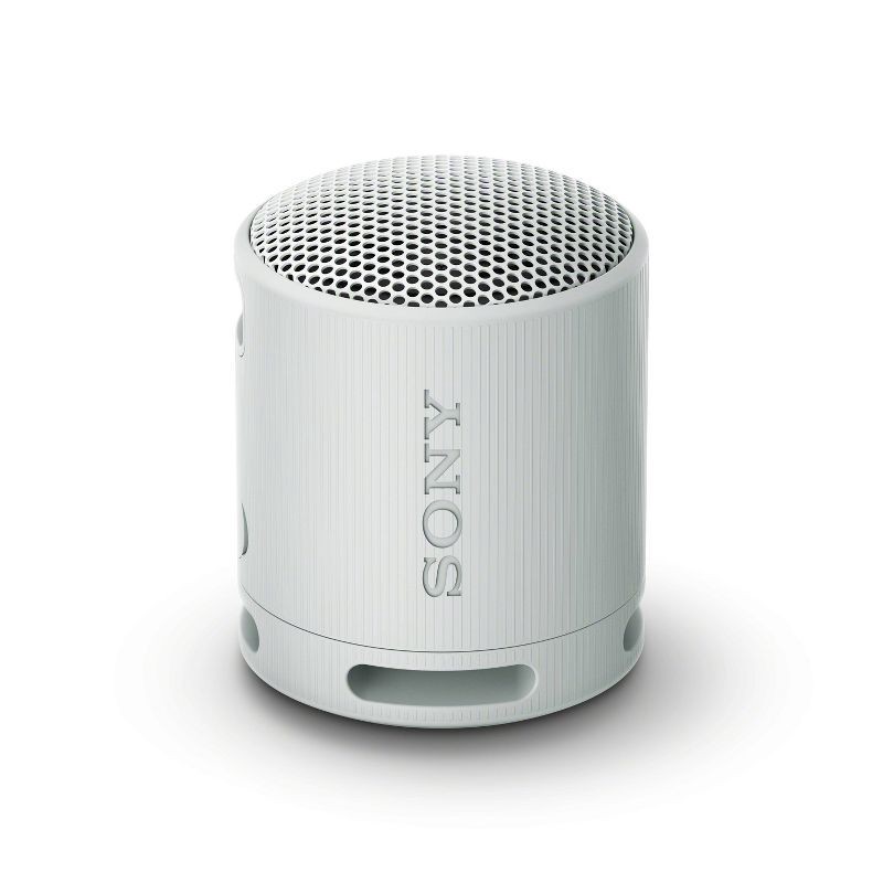 slide 1 of 6, Sony XB100 Compact Bluetooth Speaker - Light Gray, 1 ct