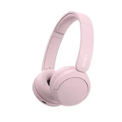 Sony WHCH520/P Bluetooth Wireless Headphones with Microphone - Pink