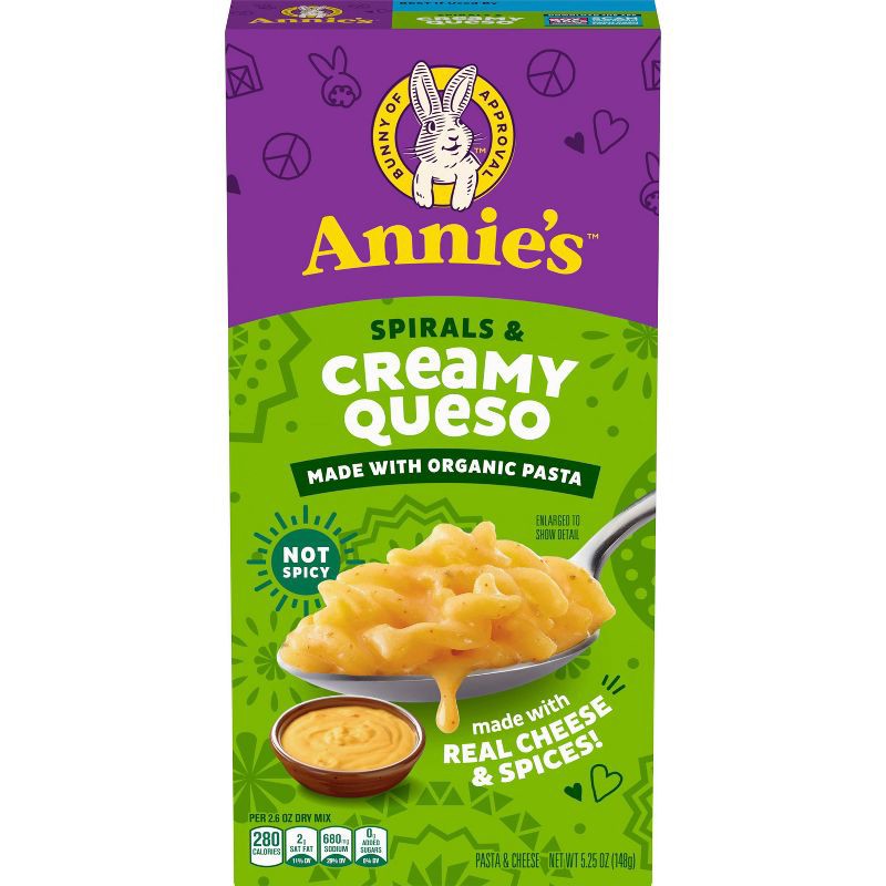 slide 2 of 6, Annie's Creamy Queso Mac and Cheese - 5.25oz, 5.25 oz