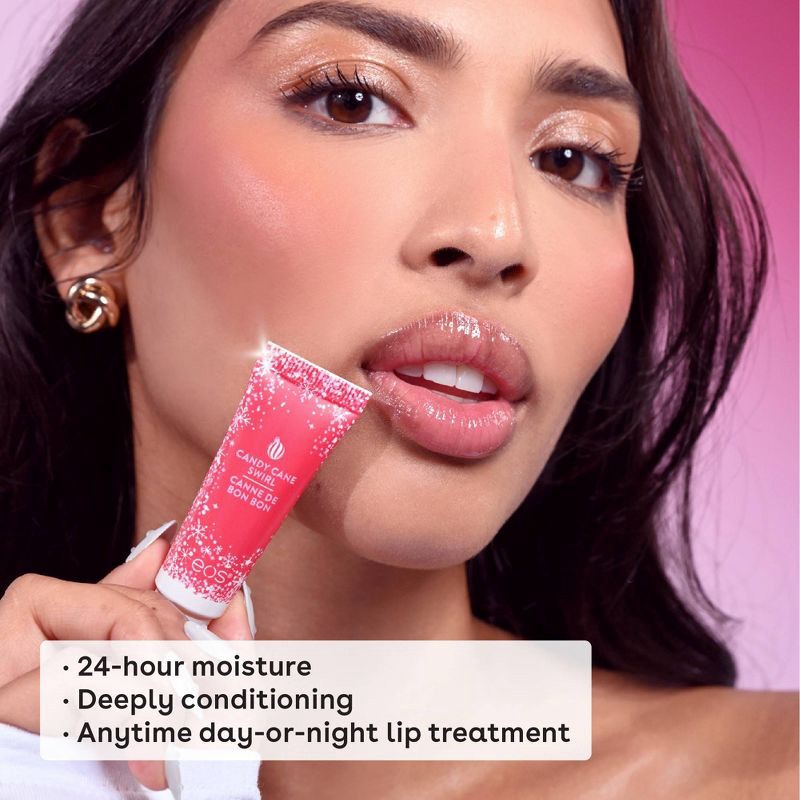 slide 4 of 6, eos Holiday Super Balm - Pink Champagne - 0.35 fl oz, 0.35 fl oz
